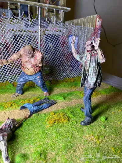 The walking dead diorama 15
