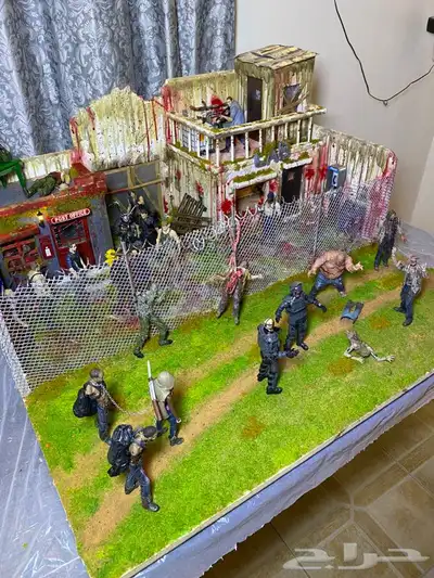 The walking dead diorama 20
