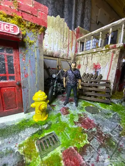 The walking dead diorama 8