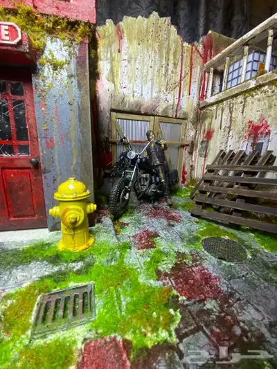 The walking dead diorama 7