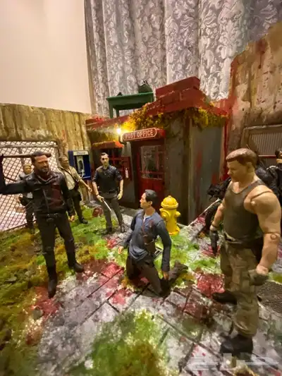 The walking dead diorama 1