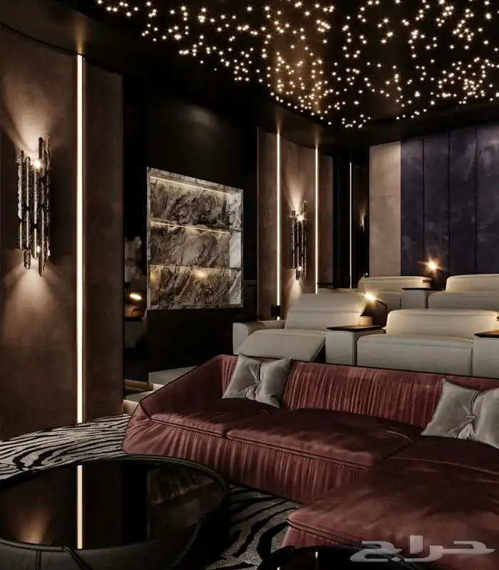 ديكور غرف سينما 2