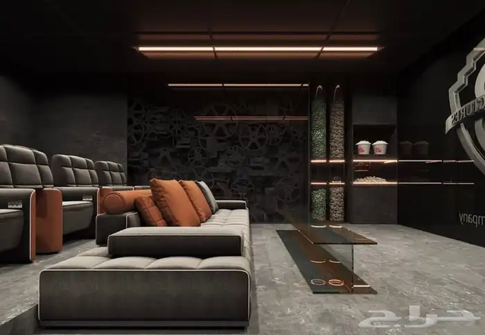 ديكور غرف سينما 19