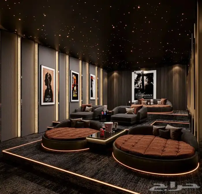 ديكور غرف سينما 1