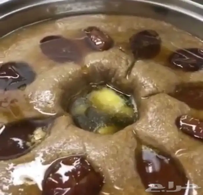 عريكه جنوبيه فاخره بسمن والعسل والتمر 1