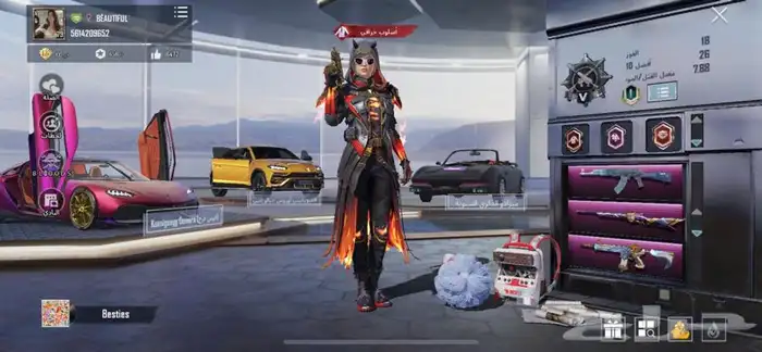 حساب ببجي للبيع 0