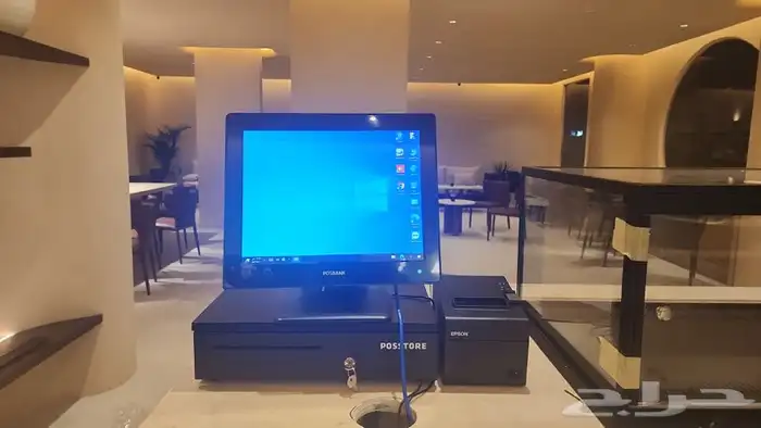 كاشير لمس وعادي مستخدم وجديد بضمان مؤسسة معتمدة 0