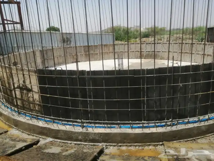 خزان دائري خرساني 5