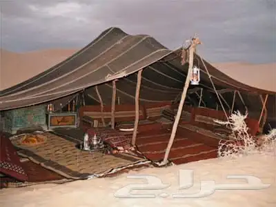 ركن المخيمات والمجسمات والحرفين التراثية 11