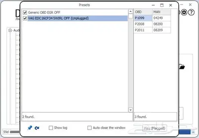 V2.5.6 DTCRemover2 لازالة كودات الاعطال بالماكينة والجير 11
