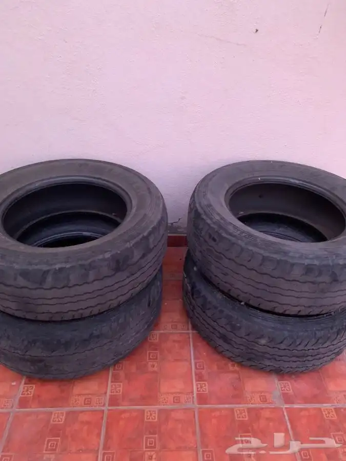 طقم كفرات دانلوب كانت راكبه على F150 2