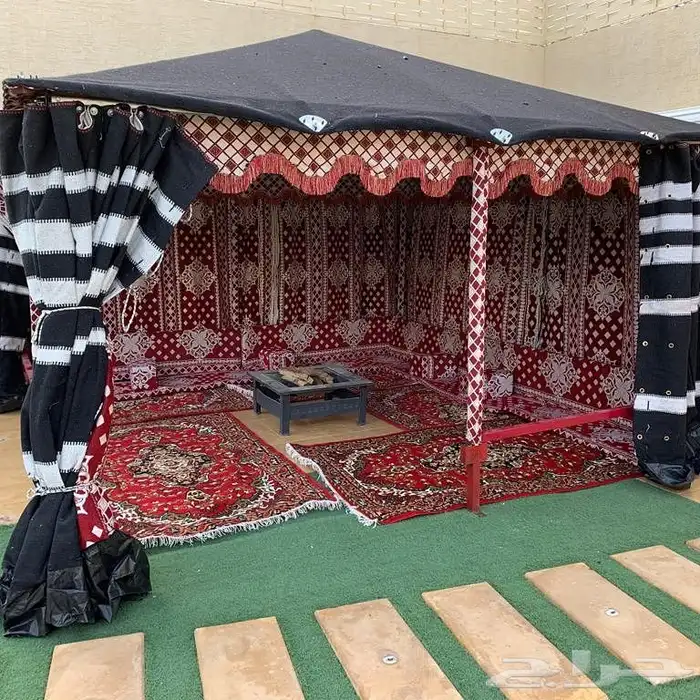 ركن المخيمات والمجسمات والحرفين التراثية 14