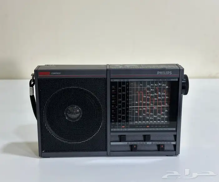 راديو فيلبس compass متعدد الموجات 1985 1