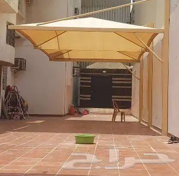 مضلات برجولات جلسات خارجيه سواتر ديكورات ترميمات شامله 38