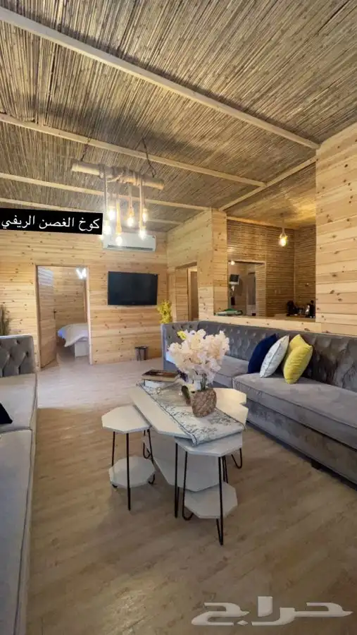 شاليه و كوخ ريفي للعرسان والعوائل 2