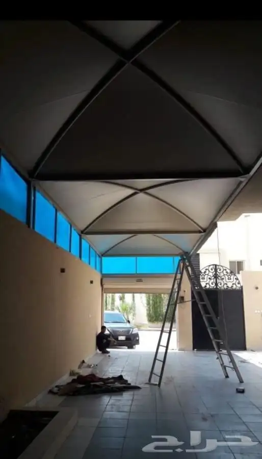 مضلات برجولات جلسات خارجيه سواتر ديكورات ترميمات شامله 42