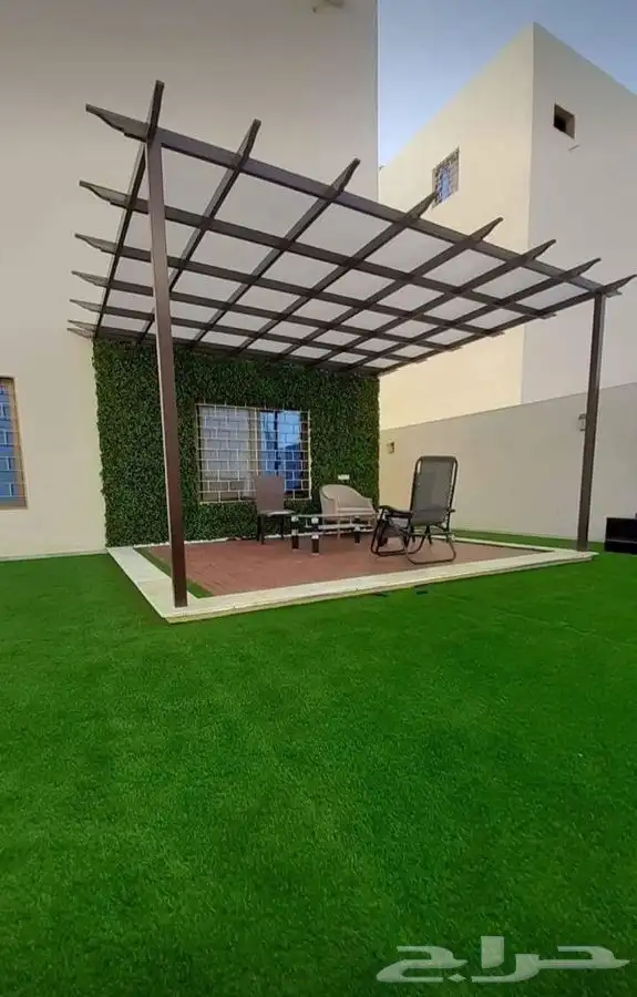 مضلات برجولات جلسات خارجيه سواتر ديكورات ترميمات شامله 34