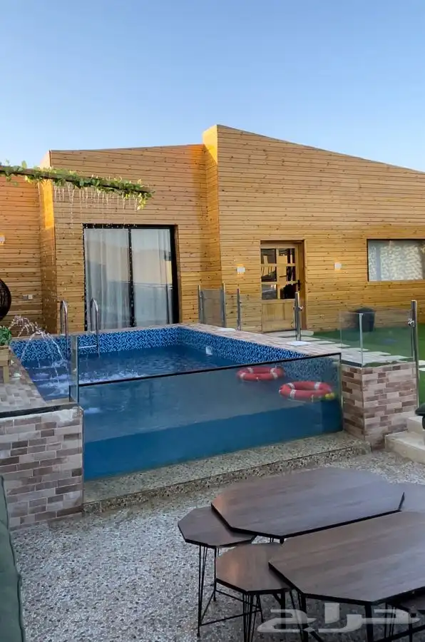 شاليه و كوخ ريفي للعرسان والعوائل 0