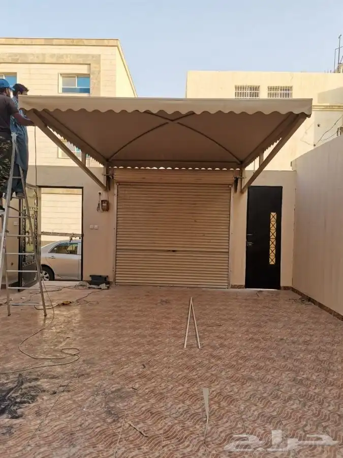 مضلات برجولات جلسات خارجيه سواتر ديكورات ترميمات شامله 70