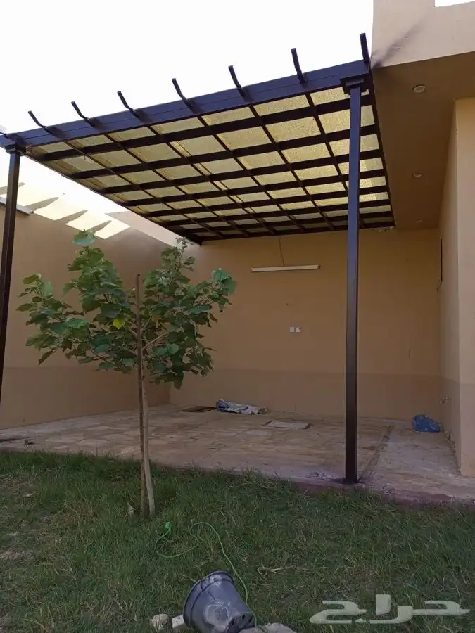 مضلات برجولات جلسات خارجيه سواتر ديكورات ترميمات شامله 55