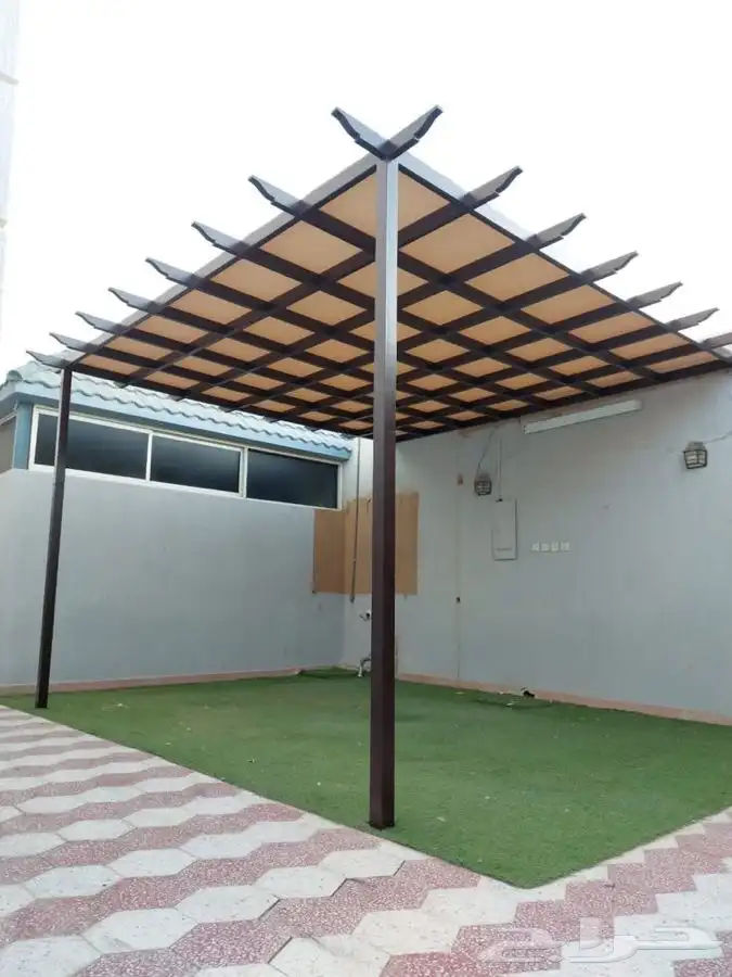 مضلات برجولات جلسات خارجيه سواتر ديكورات ترميمات شامله 64