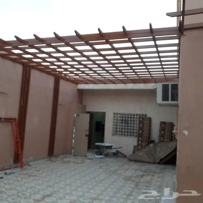 مضلات برجولات جلسات خارجيه سواتر ديكورات ترميمات شامله 30