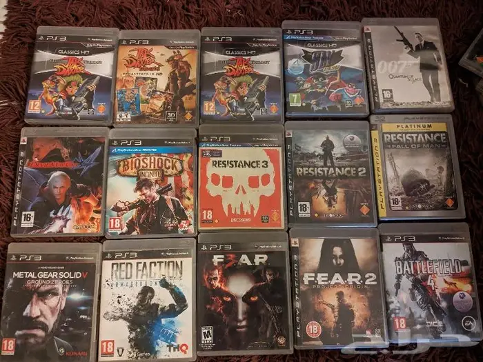 Ps1 ps2 ps3 psp vita gamecube satrun Sega wii wiiu 27