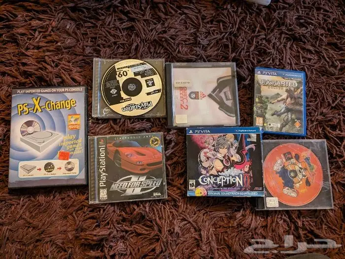 Ps1 ps2 ps3 psp vita gamecube satrun Sega wii wiiu 33
