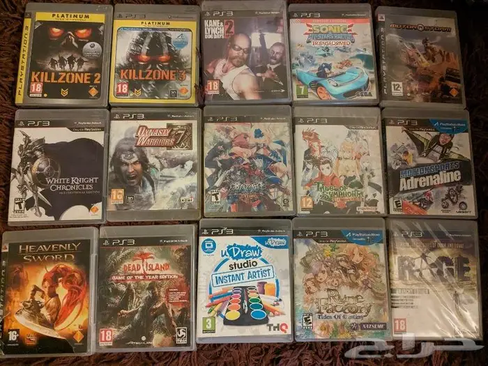 Ps1 ps2 ps3 psp vita gamecube satrun Sega wii wiiu 34