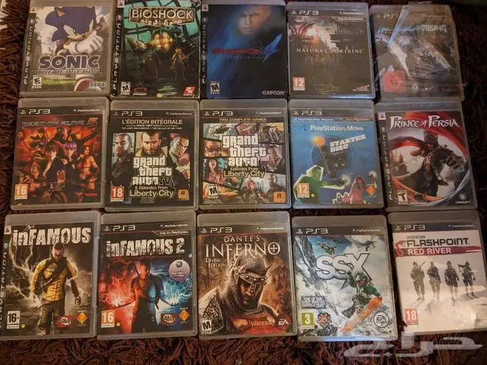 Ps1 ps2 ps3 psp vita gamecube satrun Sega wii wiiu 41