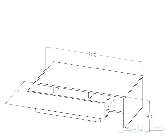 طاولات مجلس جديده وهبة تلفاز وكورنر ووسط وخدمة 31