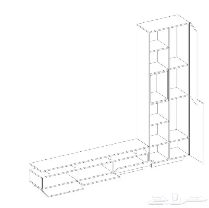 طاولات مجلس جديده وهبة تلفاز وكورنر ووسط وخدمة 34