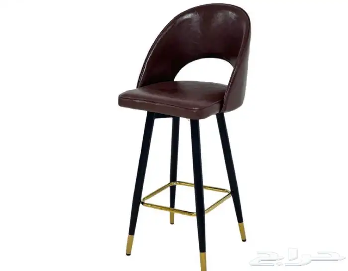 كراسي بار او مطبخ مرتفعه مديلات حديثة خامات فخمة وتس فقط 62