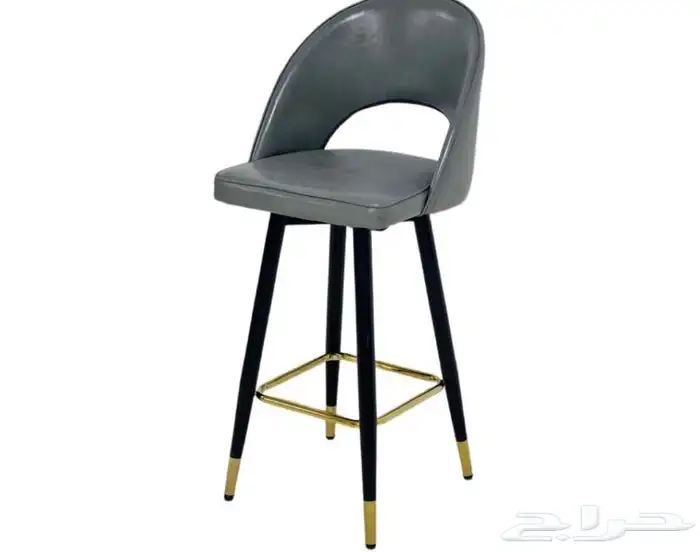 كراسي بار او مطبخ مرتفعه مديلات حديثة خامات فخمة وتس فقط 63