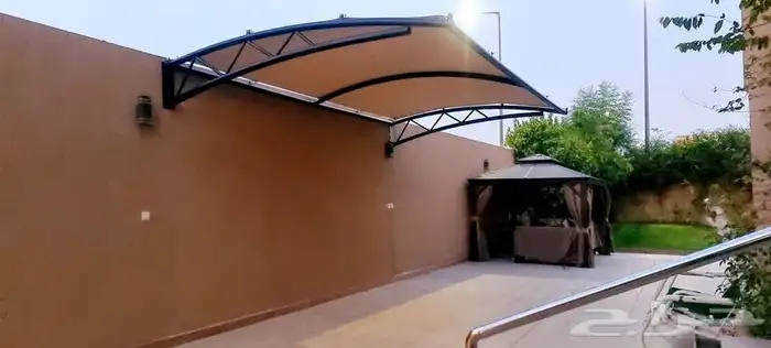 مضلات برجولات جلسات خارجيه سواتر ديكورات ترميمات شامله 40