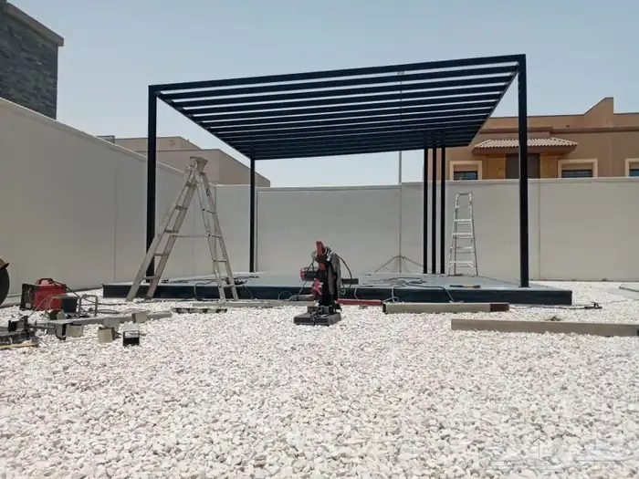 مضلات برجولات جلسات خارجيه سواتر ديكورات ترميمات شامله 18