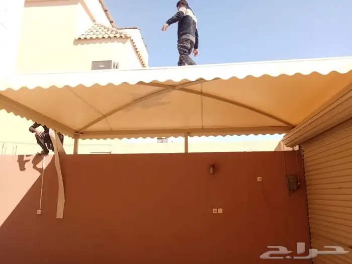 مضلات برجولات جلسات خارجيه سواتر ديكورات ترميمات شامله 69