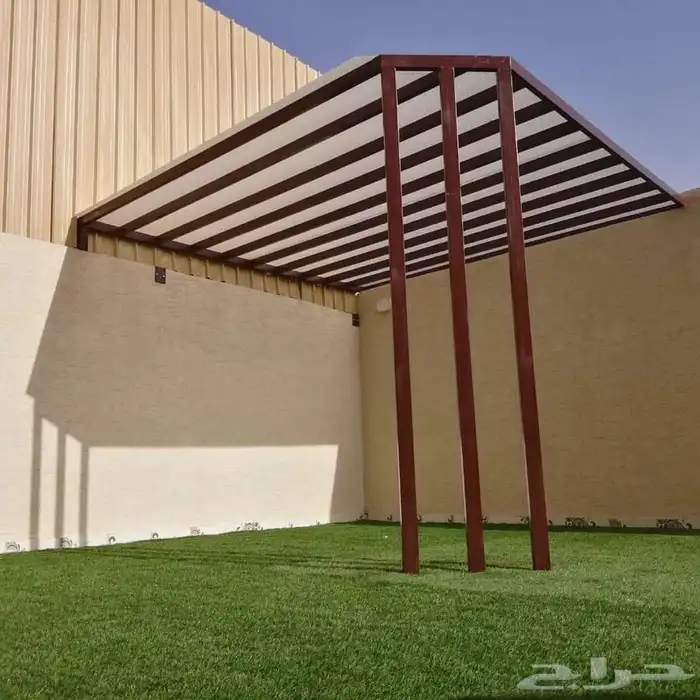 مضلات برجولات جلسات خارجيه سواتر ديكورات ترميمات شامله 27