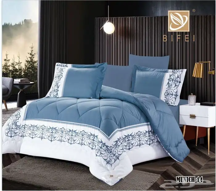 مفرش سرير حشوة كبيره صيفي فقط ب225 ريال 12