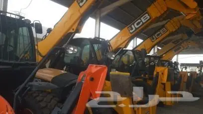 رافعة تلسكوبية شوكية للإيجار JCB ميرلو..سيزر لفت مان لفت ر 9