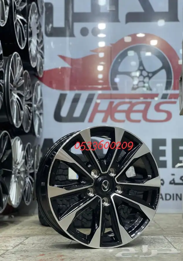 جنوط جيب لكزس بلاك اديشن مقاس 21 موديل 2021 فورجيد 5