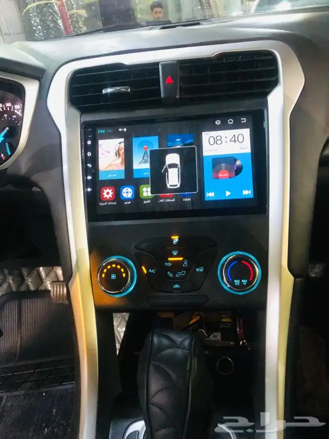 شاشة فورد فيوجن اندرويد 2013 الين 2017 1