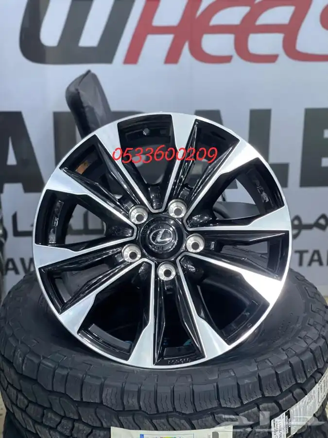 جنوط جيب لكزس بلاك اديشن مقاس 21 موديل 2021 فورجيد 0
