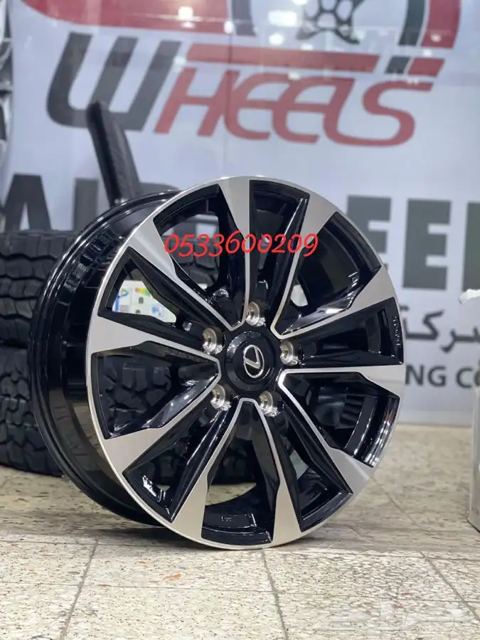 جنوط جيب لكزس بلاك اديشن مقاس 21 موديل 2021 فورجيد 2
