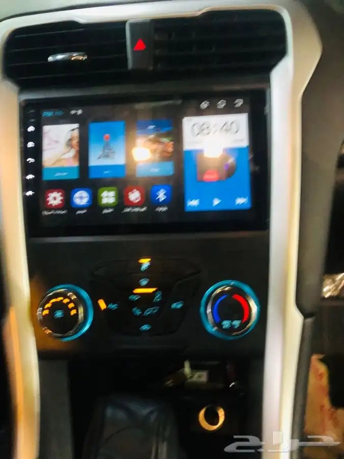 شاشة فورد فيوجن اندرويد 2013 الين 2017 2