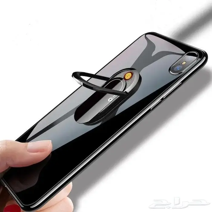 ولاعة مع حامل هاتف قابلة للشحن 0