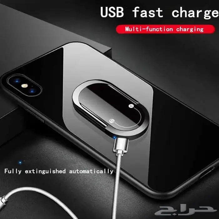 ولاعة مع حامل هاتف قابلة للشحن 3