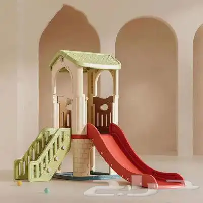 بيبي لف زحليقة كبيرة مع كوخ 0