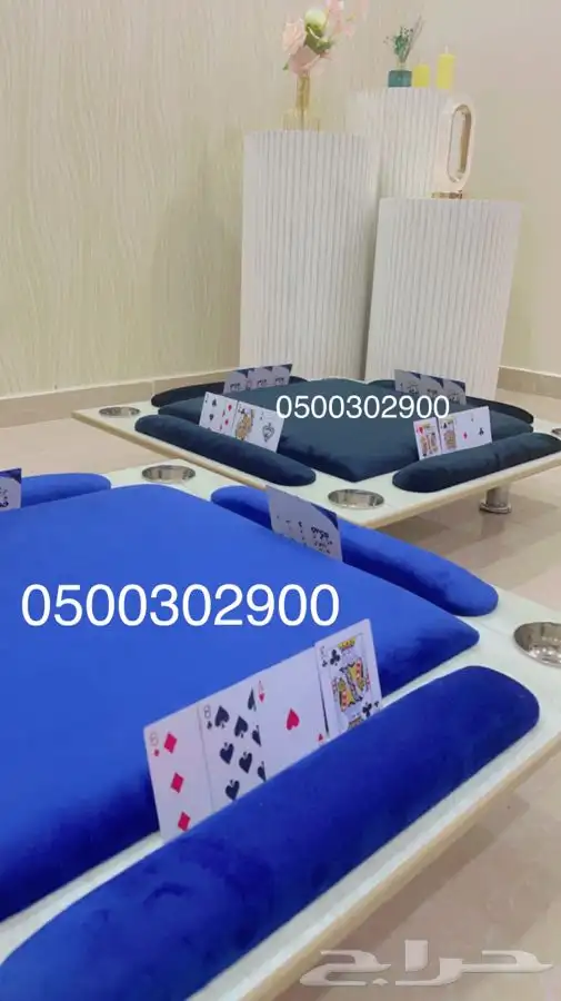 طاولات بلوت 80 في 80 سم 7