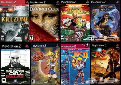 العاب سوني 2 PS2 منسوخة كوبي اشرطة 97